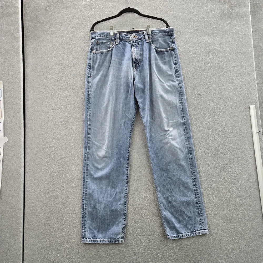 Lucky Brand Men Jeans 34X32 Light Blue Denim 31